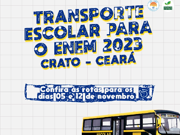 ENEM: Ônibus com rotas especiais em Conquista