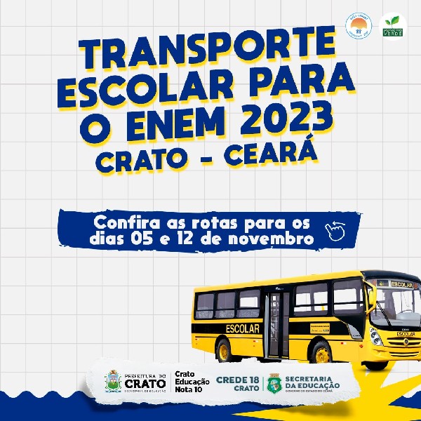 ENEM: Ônibus com rotas especiais em Conquista