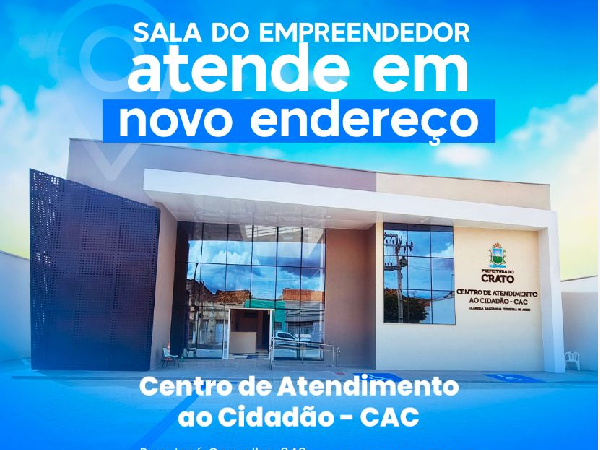 Sala do empreendedor funciona em novo endereço