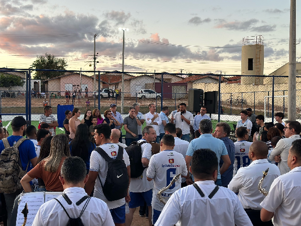 Inaugurada Nova Mini Areninha Tiago Couto Lóssio em Crato