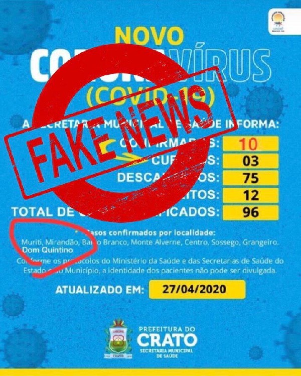 FAKE NEWS. CUIDADO!!! - SindMotoristas