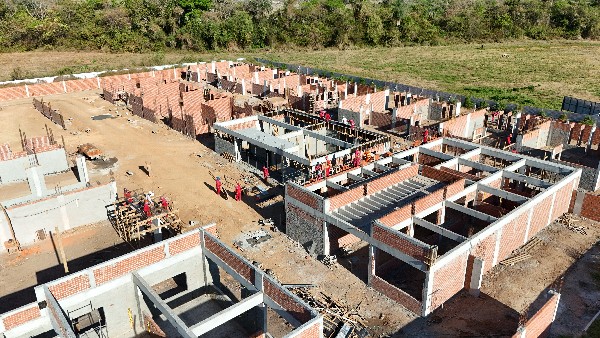 Obras de escolas de 13 salas avançam no São Bento e no Muriti
